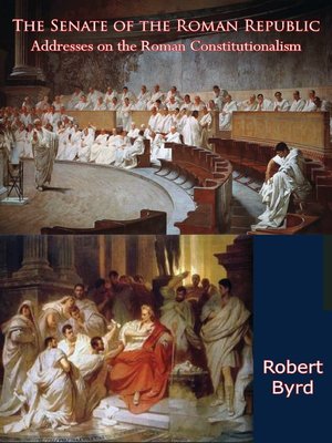cover image of The Senate of the Roman Republic